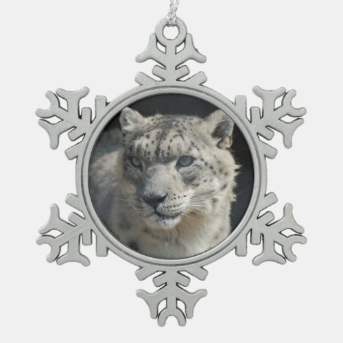 Snow Leopard ornament