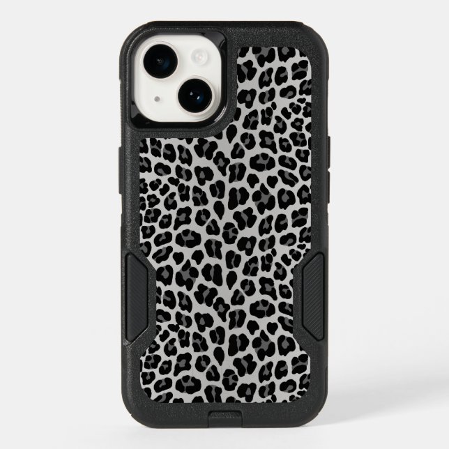 Snow leopard otterbox iPhone case (Back)