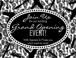grand opening postcards zazzle