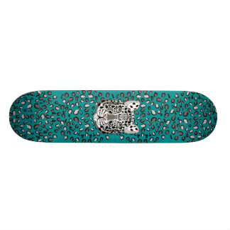 Snow Leopard Skateboard