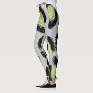 Snow Leopard Spots Leggings
