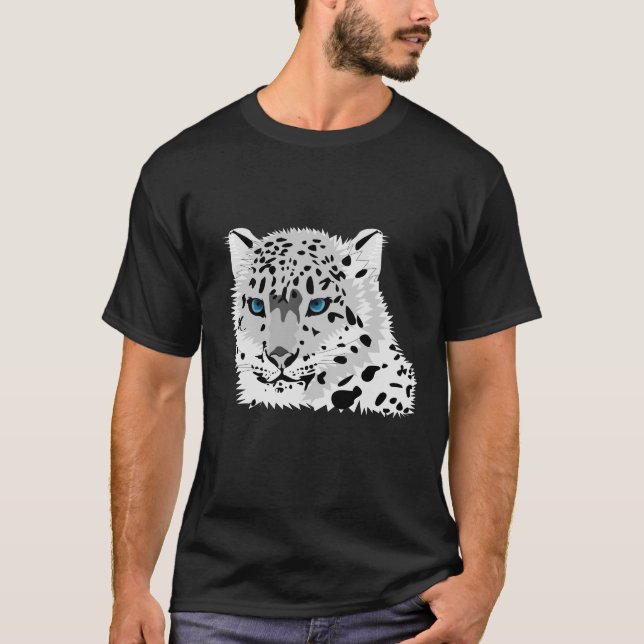 Snow leopard T-Shirt (Front)