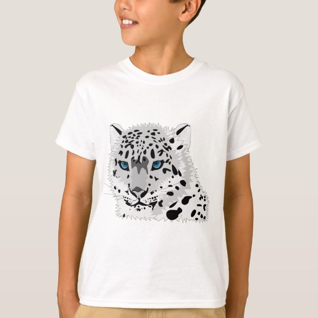 Snow leopard T-Shirt (Front)