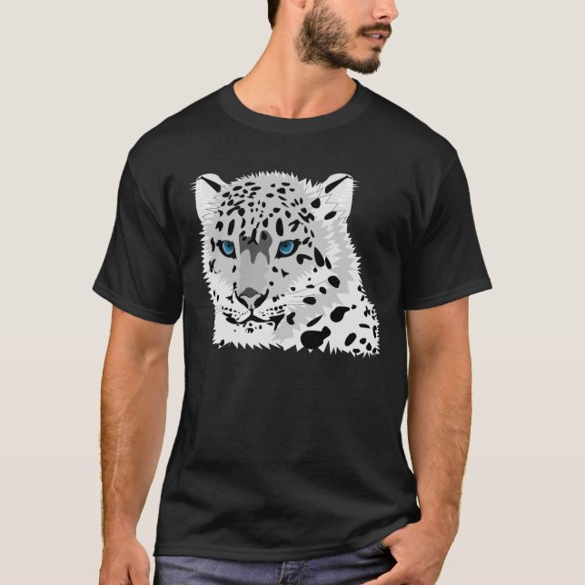 Snow leopard T-Shirt (Front)