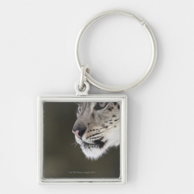 Snow leopard (Uncia uncia) Keychain (Front)