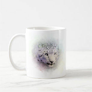 Snow Leopard Wildlife Coffee Mug