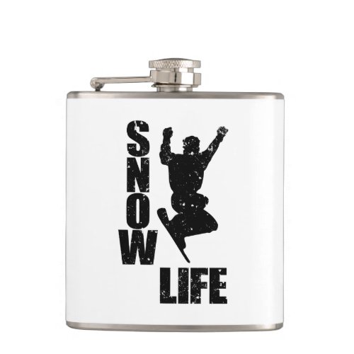 SNOW LIFE 3 blk Flask