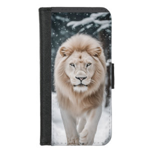 Snow Lion iPhone 8/7 Wallet Case