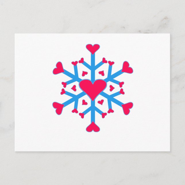 Snow Love - Postcard - Horizontal (Front)
