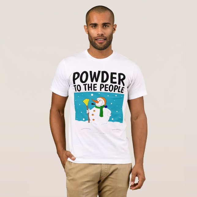 SNOW LOVER T-shirts (Front Full)