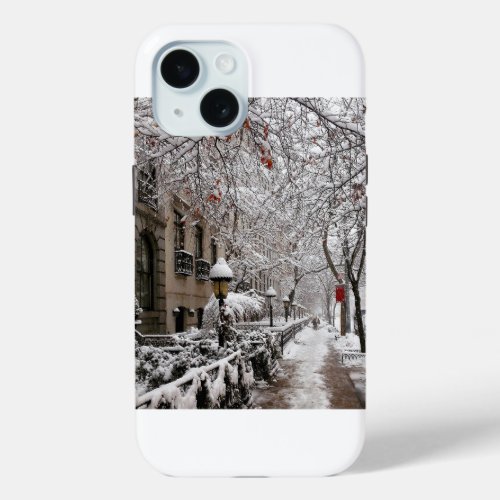 Snow Magic on 23rd St NYC iPhone  iPad case