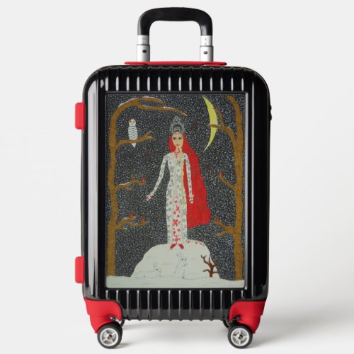 Snow Maiden Red Version Luggage