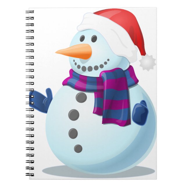 snow man notebook (Front)