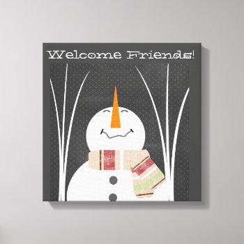 Snow Man Sign by Considernature at Zazzle