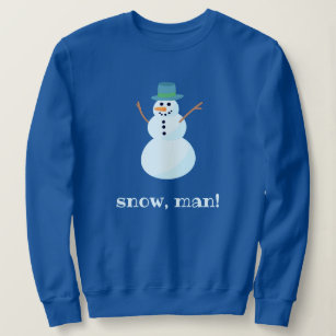 Light Tomorrow Snowman  Sweatshirt/Longsleeved  Size/Color 