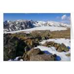 Snow Melting on the Rocky Mountains Cards