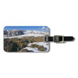 Snow Melting on the Rocky Mountains Luggage Tag