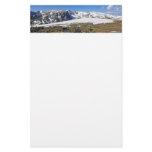 Snow Melting on the Rocky Mountains Stationery