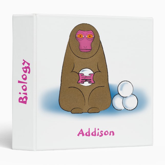 Snow monkey binder (Front/Spine)