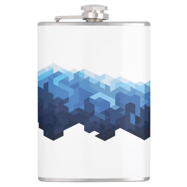 Snow mountain flask (Front)