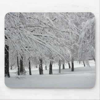 snow mouse pad