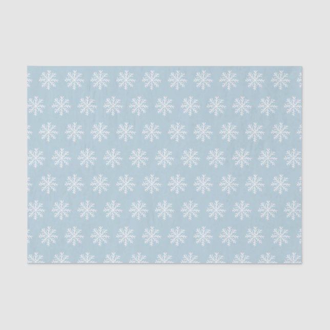 Snow Much Fun | Holiday Snowflake Tissue Paper (Front)