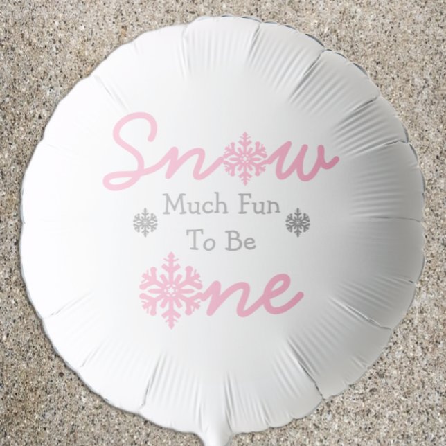 Snow Much Fun To Be One Balloon (Creator Uploaded)