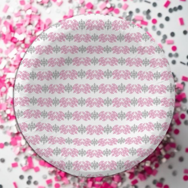 Snow Much Fun To Be One Winter 1st Birthday Paper Bowls (Creator Uploaded)