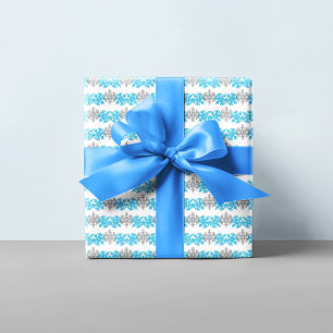 Snow Much Fun To Be One Winter 1st Birthday Wrapping Paper