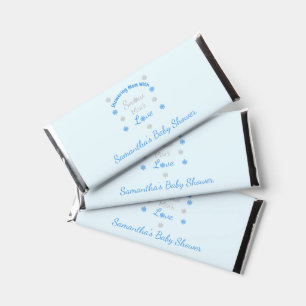 Snow Much Love Baby Shower Hershey Bar Favors
