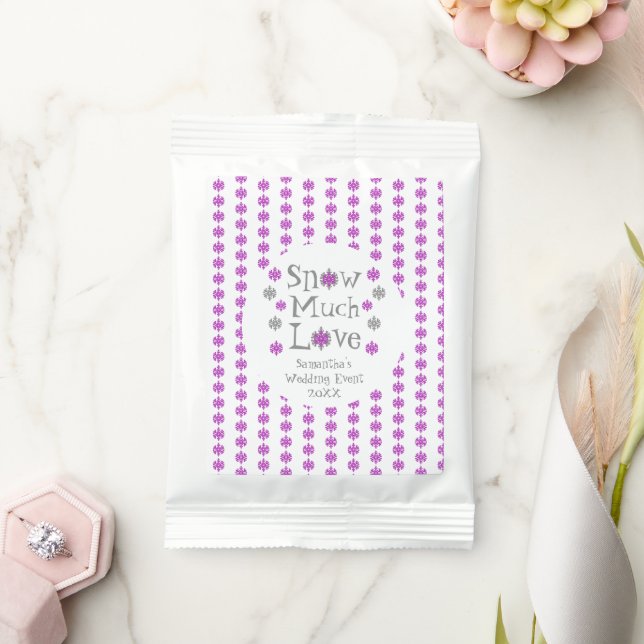 Snow Much Love Wedding Event Hot Chocolate Drink Mix (Wedding)