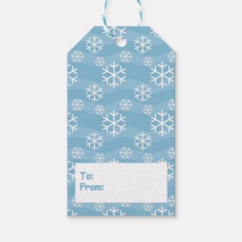 Snow On Christmas Eve Christmas Gift Tags