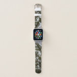 Snow on Evergreen Branches Apple Watch Band