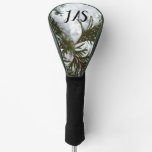Snow on Evergreen Branches Golf Head Cover