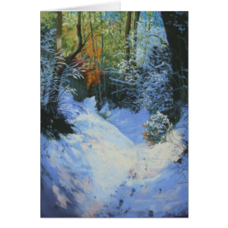 Snow On The Path To Mardon Cards
