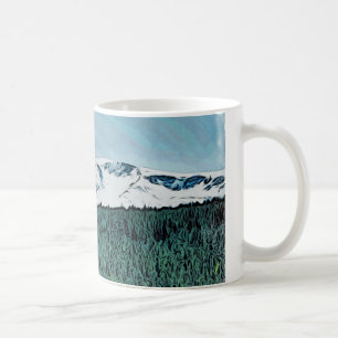 Snow Over Cairngorms Scotland Mug