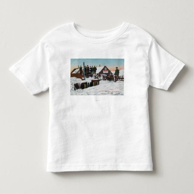 Snow Over the House TopsNome, AK Toddler T-shirt (Front)