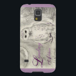 Snow Owl Phone Case<br><div class="desc">My drawing of a post owl</div>