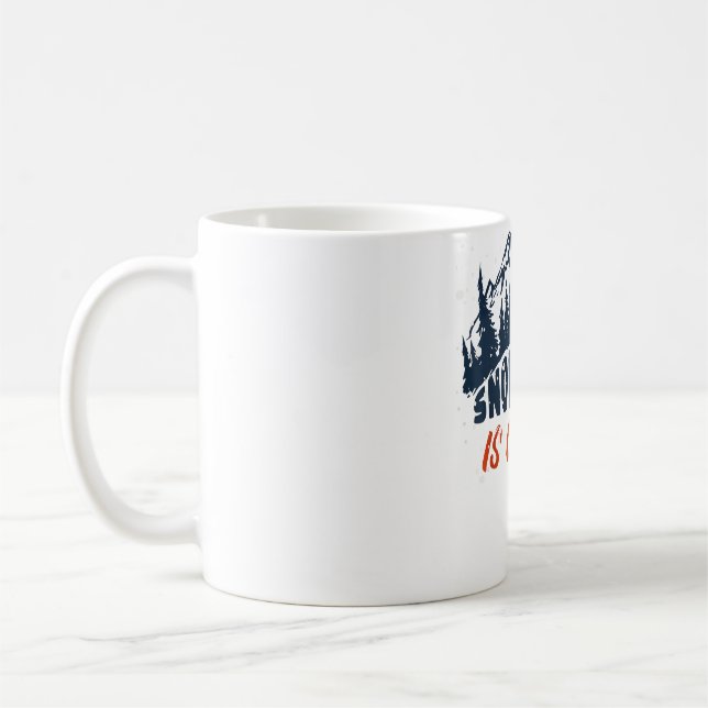Snow Penguins Zoo Animal Antarctica Animal Lover P Coffee Mug (Left)
