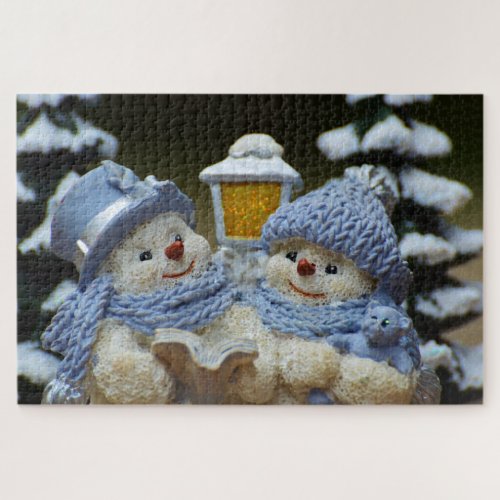 snow people puzzle 