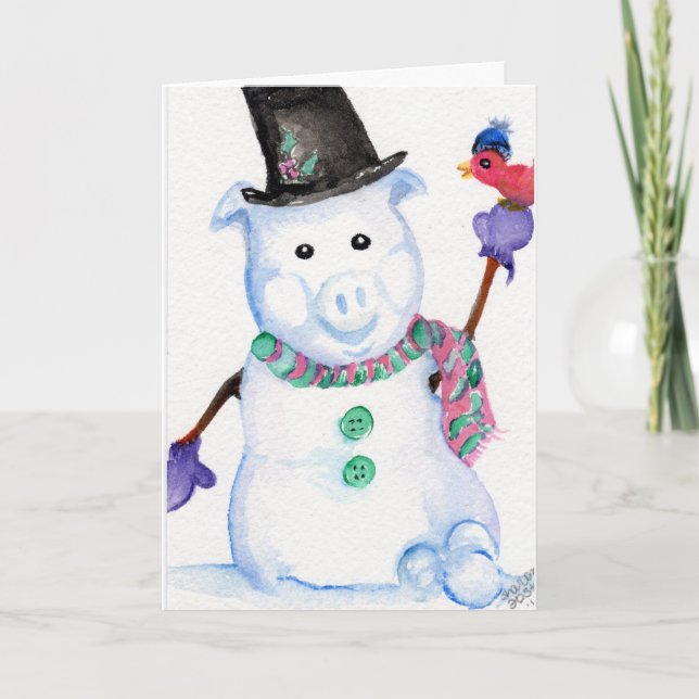 Snow PIG Card (Front)