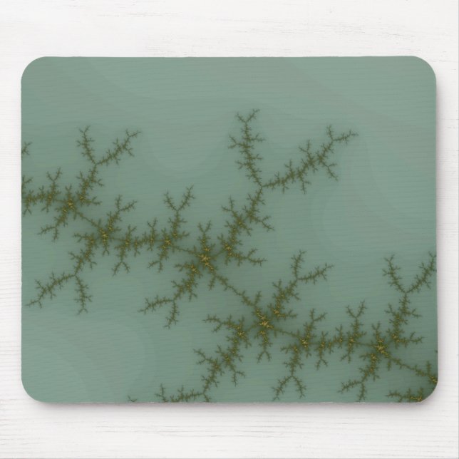 Snow Pine - Fractal Art Mouse Pad (Front)