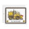 Snow Plow Construction Kids Party Invitation