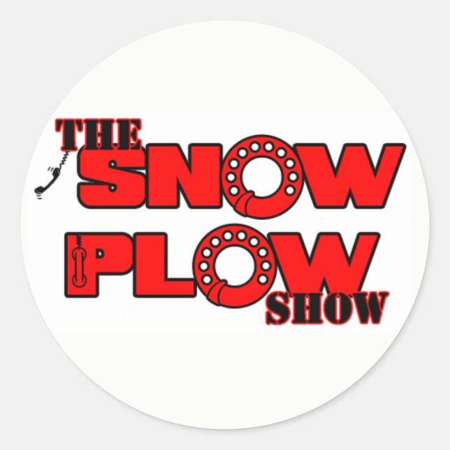 Snow Plow Show Sticker by Derreck (Front)
