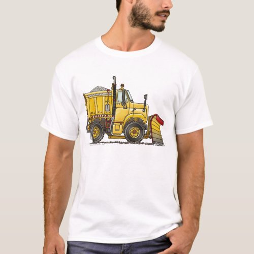 Snow Plow Truck Apparel T_Shirt