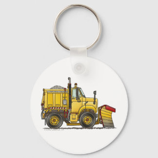 Snow Plow Truck Key Chains