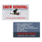 Snow Plowing Advertising.Snow Removal Business