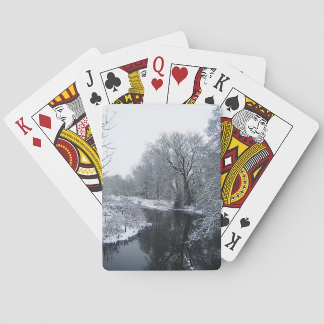 Snow Poker Cards (Back)
