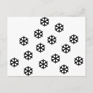 Snow Postcard