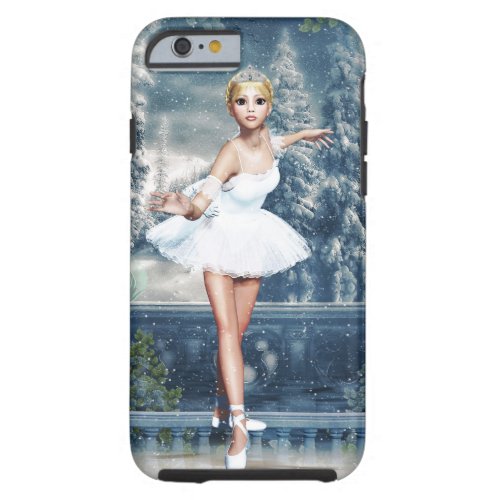 Snow Princess Ballerina Nutcracker iPhone 6 case